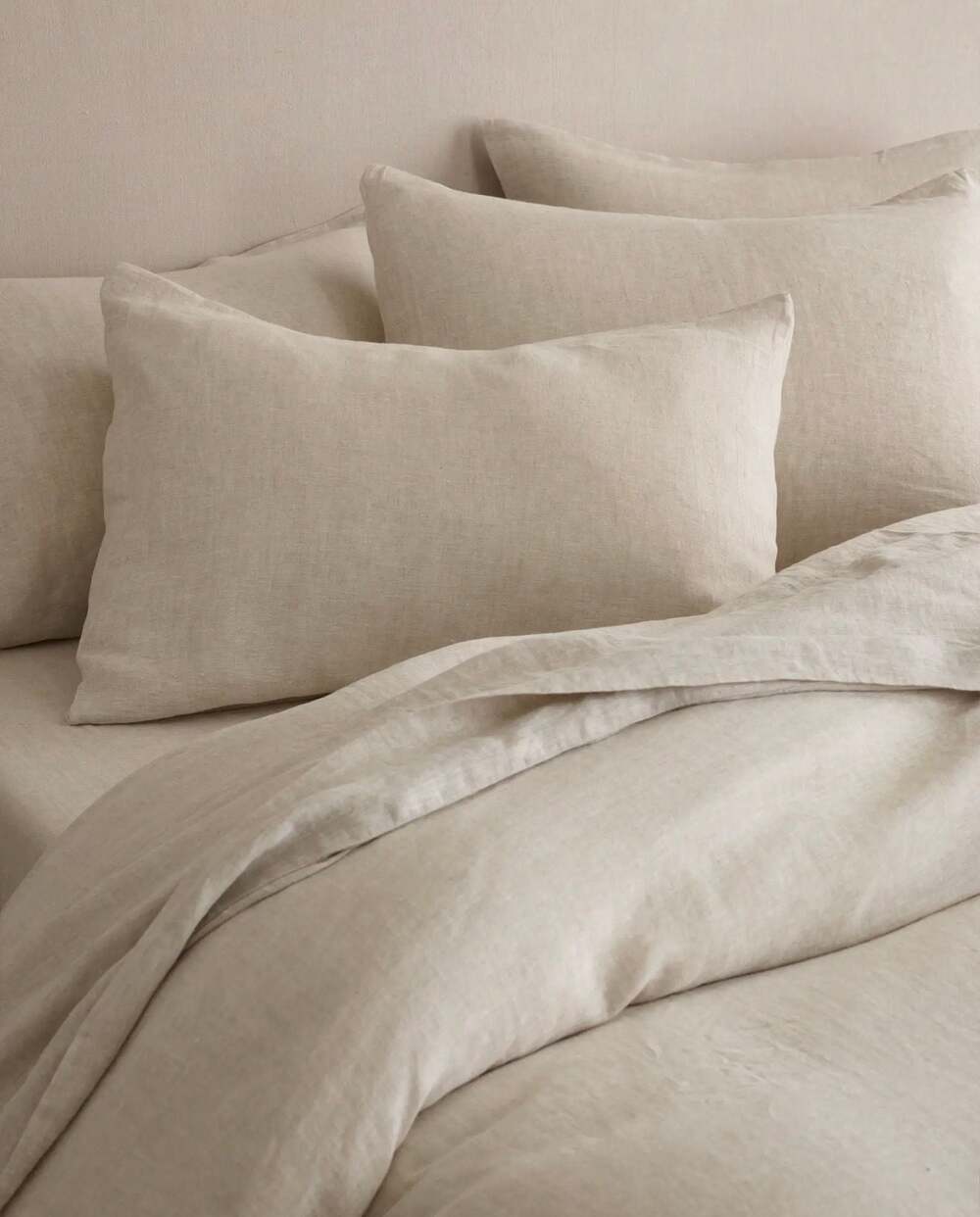 Quince King Linen Duvet Cover Set in Natural Chambray NEW Fast ship
